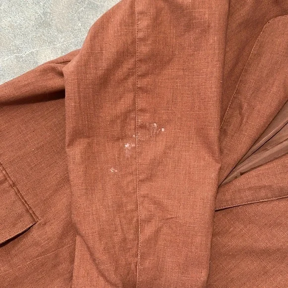 Vintage Linen Blend Blazer - Picture 6 of 13